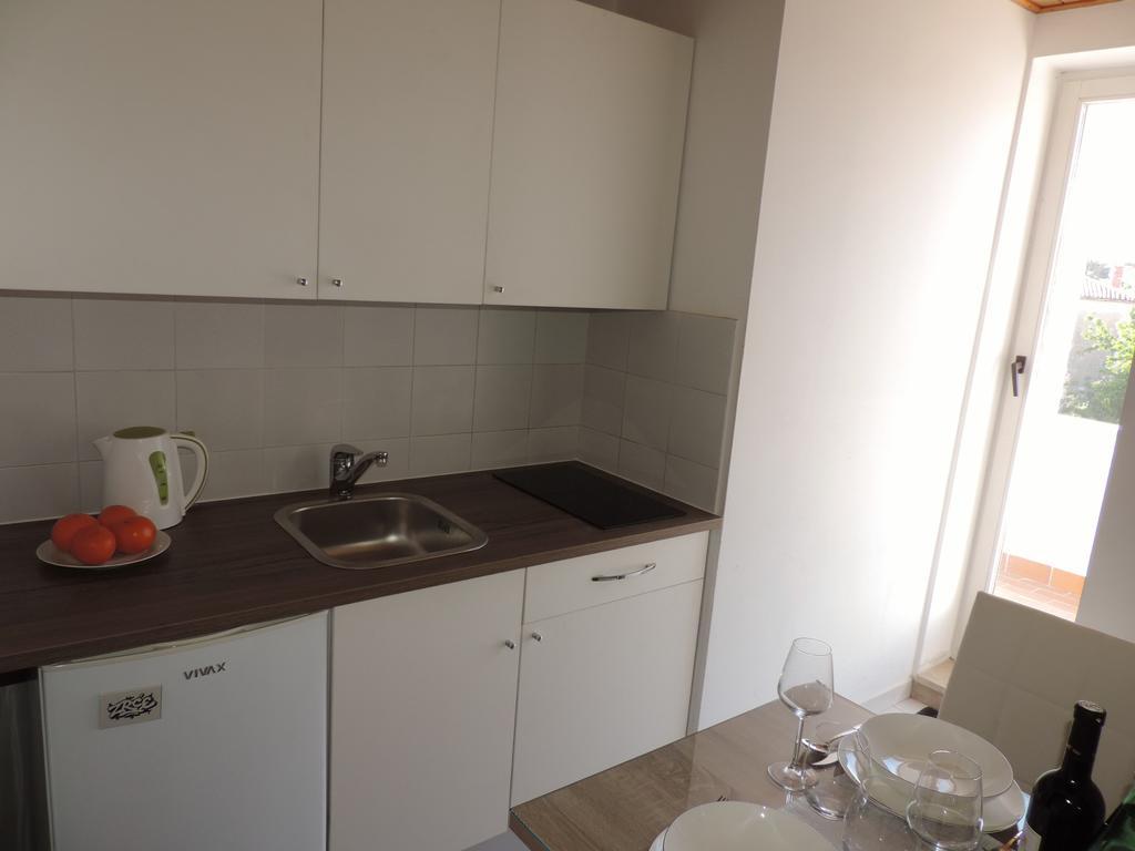 Apartment Vidas Novalja Bagian luar foto